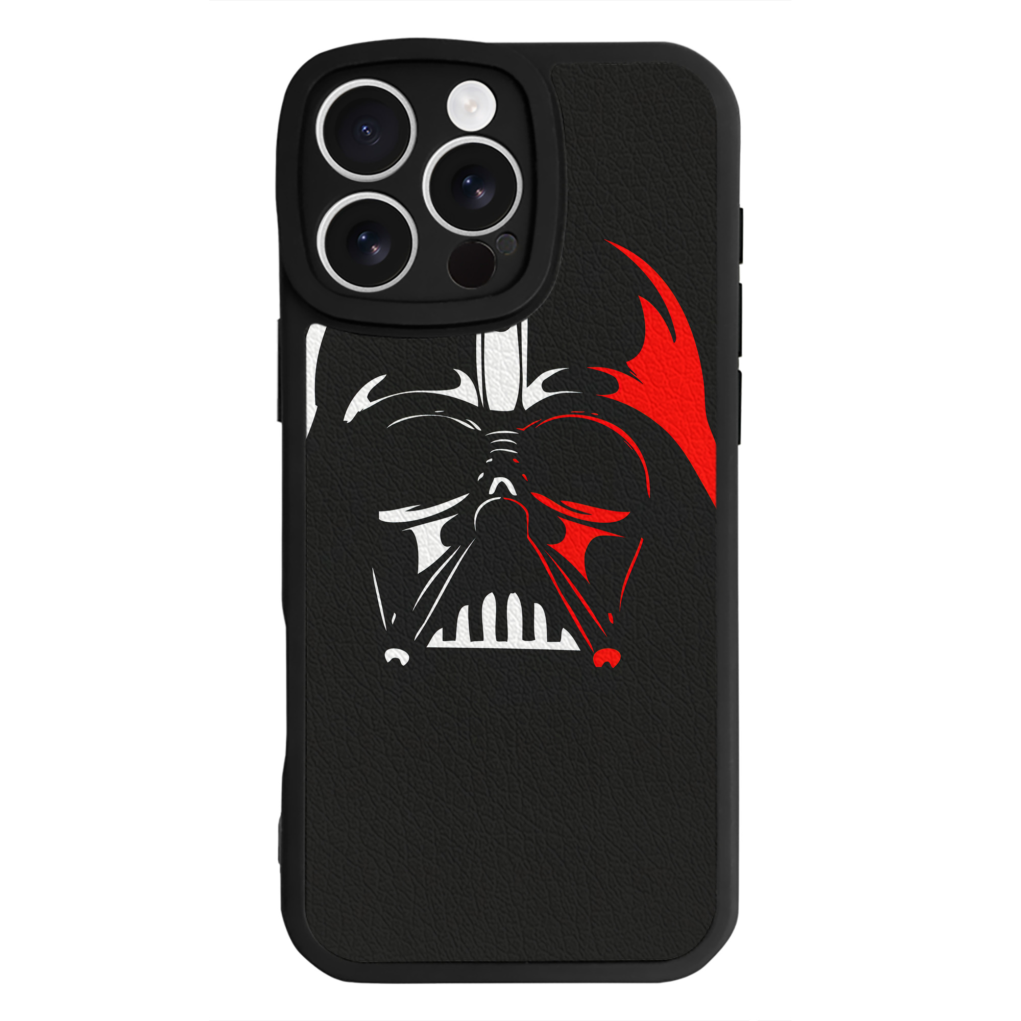 （画像用） スター・ウォーズ Star Wars 【iPhone 16シリーズ対応】シリコンスマホケース（レザー調） 材質：シリコン